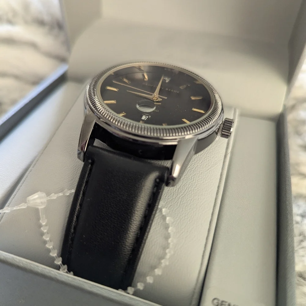 Geoffrey Beene Leather WATCHES... NEW - Picture 11 of 15
